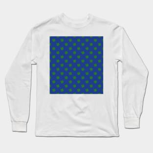 Shamrock lucky clover muser Long Sleeve T-Shirt